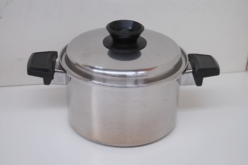 ロイヤルクイーン 両手鍋 内径18cm ステンレス IH非対応 Queen ☆ PayPay(ペイペイ)決済可能 ☆ 札幌市 清田区 平岡