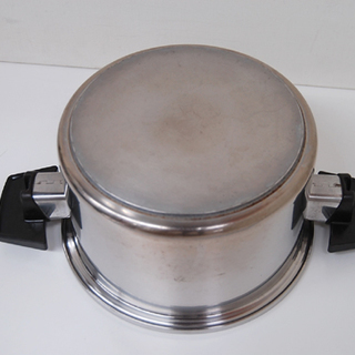 ロイヤルクイーン 両手鍋 内径18cm ステンレス IH非対応 RoyalQueen