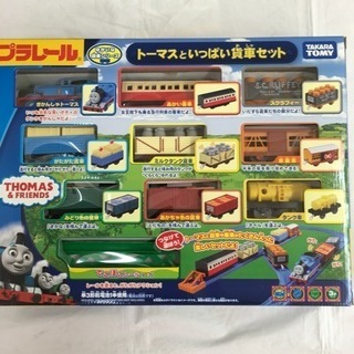 タカラトミー プラレール トーマス トーマスといっぱい貨車セットの画像