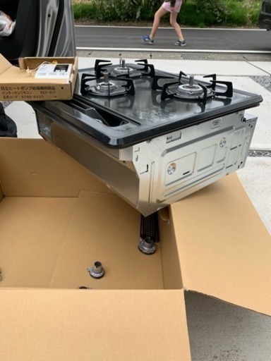 戸建て用 埋め込み ｶﾞｽｺﾝﾛ 新品未使用