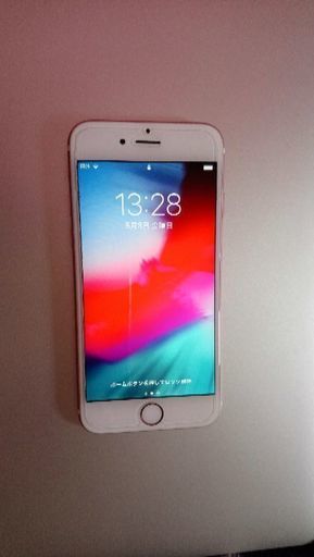 美品 iphone6s 128GB Rose gold simフリー