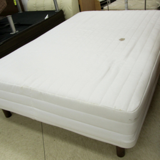 GW期間限定値引！格安訳あり！脚付きマットレスベッド ダブルサイズ 宮の沢店