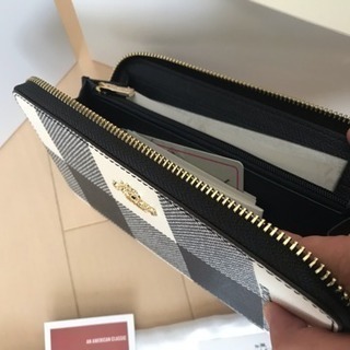 コーチ長財布新品未使用の画像