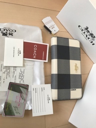 コーチ長財布新品未使用