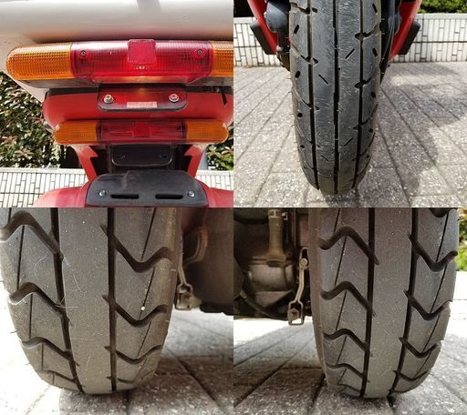 ★赤のPGM-FiジャイロキャノピーTA03《ミニカー》4スト/4サイクル★東京/大田区【下取OK】