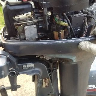 ヤマハ　2スト9.9馬力船外機　ジャンク　部品取り