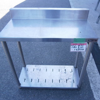 ☆中古品 厨房用品 マルゼン作業台 サイズ：810×410×800㎜☆
