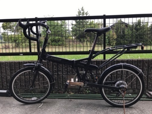『お取引完了】サビ有る折り畳み自転車 リヤサス 7段変速