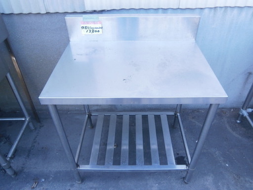 ☆中古品 厨房用品 作業台 サイズ：600×800×800㎜☆