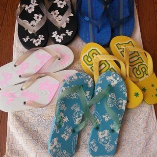 新品未使用品　ビーチサンダル　まとめての画像