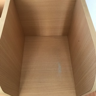 白井産業 マナビア ランドセルラック ナチュラル 中古品の画像