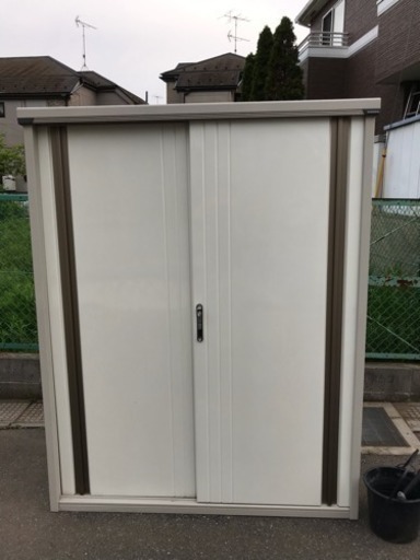 使用5年 TAKUBO 物置 グランプレステージ  外径寸法(約)幅152×奥行75×高さ最大190cm 簡易清掃済