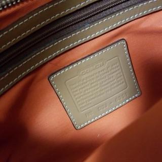 COACH　ミニシグネチャー　バッグの画像