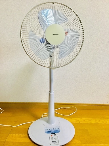 ナショナル 扇風機 FC314V リモコン付 (mrt) りんくうタウンの