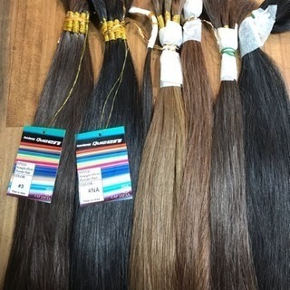 【新品未使用】人毛100%エクステ　5本セット Amazon.co.jp: Remeehi 人毛100% 最高級レミーワンタッチ エクステ