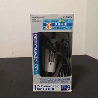 観賞魚用冷却ファン　冷却ファン専用サーモスタット（未使用品）