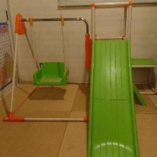室内用ジャングルジム&滑り台もらってください。