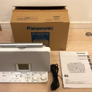(美品)Panasonic ラジオレコーダー RF-DR100
