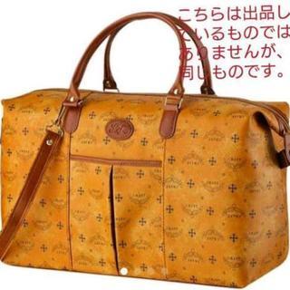 CRANT クラント 大型ボストンバッグキャメル未使用