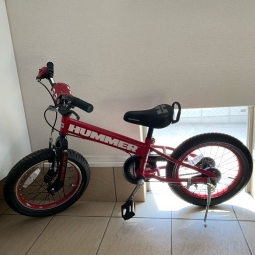 美品！HAMMER ハマー 16インチ 自転車 補助輪あり BMX風