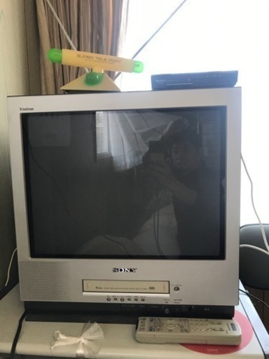 値下げ‼︎まだ使えるテレビデオ！