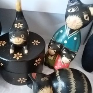 猫置物9点