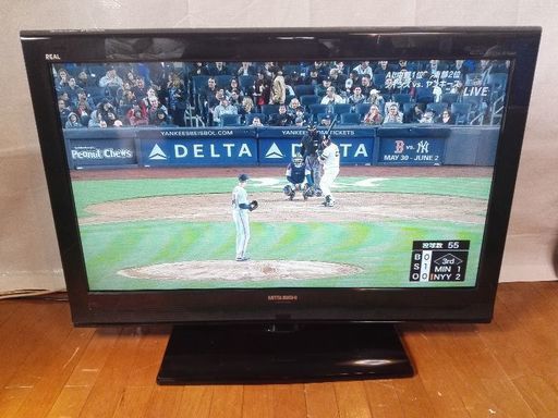 三菱 32V型 フルハイビジョン 液晶テレビ REAL LCD-32H5500X 2010年製 配送無料