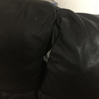 3人掛けソファ 皮 無料の画像