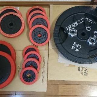 バーベル ウエイトセット(商談成立)の画像