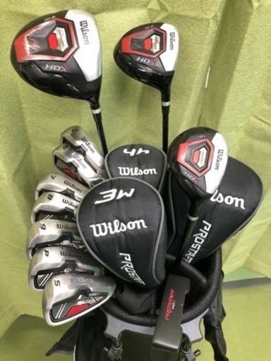 中古☆メンズ☆ ゴルフクラブセット ☆ウィルソンフルセット