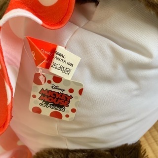 ミッキー&ミニーちゃん 巨体ぬいぐるみの画像