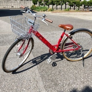 ☆交渉中☆高学年 子供の自転車（26インチ・レッド）