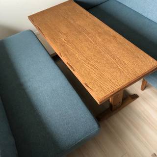 momo natural 伸長式センターテーブル