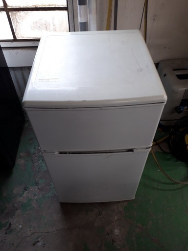 冷凍冷蔵庫 U-ING UR-D90F 88L 2ドア 14年 小型 破格 格安 激安