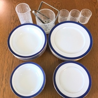 たち吉　食器セット 25点　Adam&Eve　ディナーセット　タチキチ　アダム＆イブ　アダムとイブ Adam & Eveの画像