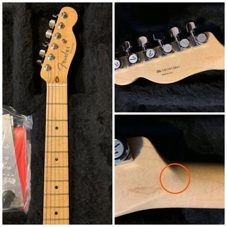 【終了】 Fender American Deluxe Telecaster Thinline エレキギター 2013年製 w/ハードケースの画像