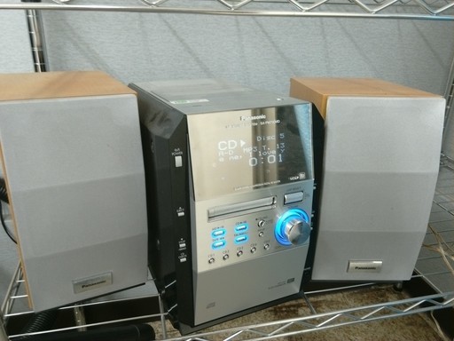CDデッキ　コンポ　オーディオ　カセット　音楽　ラジオ　MD