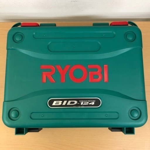 リョービ 充電式 電動 インパクト ドライバー BID-124 バッテリー2個付き