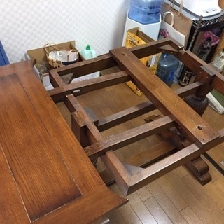 アンティーク ダイニングテーブルお譲りします！の画像