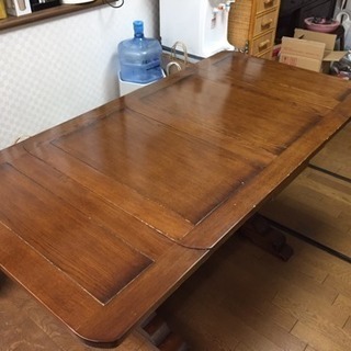 アンティーク ダイニングテーブルお譲りします！の画像
