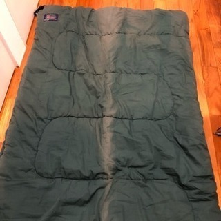 【キャンプ 寝袋】封筒型 シュラフ2つの画像