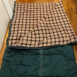 【キャンプ 寝袋】封筒型 シュラフ2つの画像