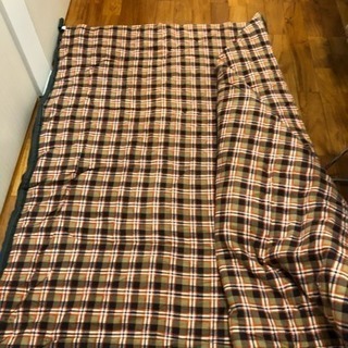 【キャンプ 寝袋】封筒型 シュラフ2つの画像