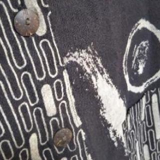 【お得】購入価格:1万円以上　和柄ビックシルエットの上着の画像