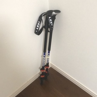 【状態良好】LEKI SPDサーモライトXLトレッキングポール チタン製の画像