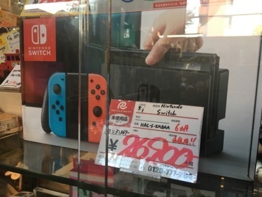 未使用 任天堂 Nintendo SWITCH HAC-S-KABAA 早い者勝ち!!