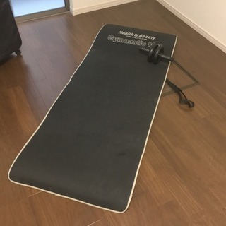 【差し上げます】腹筋ローラー（マット付）の画像