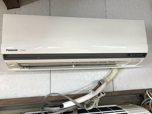 【リサイクルサービス八光　田上店　安心の1か月保証　配達・設置OK】パナソニック PANASONIC CS-GX224C-W [パナソニックスマート・エコナビ・ナノイー（菌・カビ菌・花粉・ウイルス抑制）搭載お掃除エアコン （6畳・100V対応） クリスタルホワイト GXシリーズ]