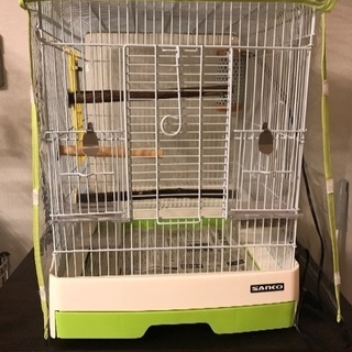 鳥の飼育セット一式タダで差し上げます。