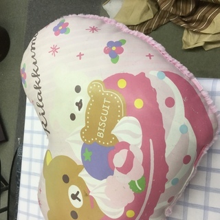 リラクマ  クッション  ハート型の画像